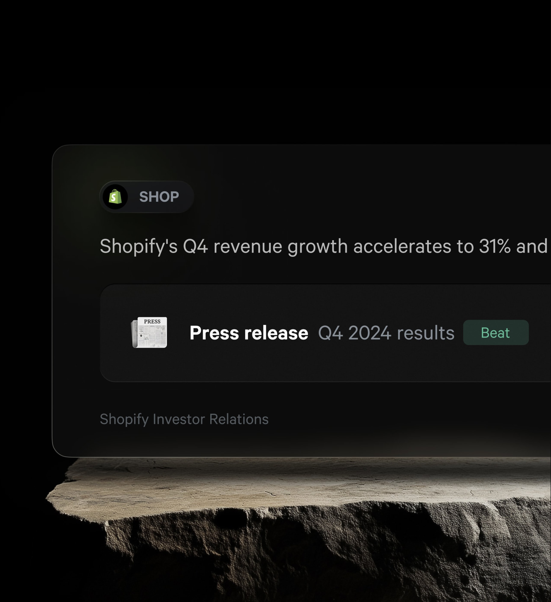 Instant press releases